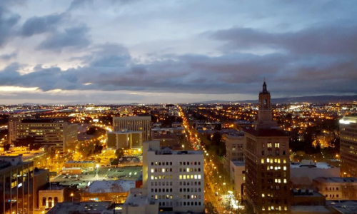 Luxury Apartments | Close to the center of everything Luxury Apartments | a city landscape at dusk